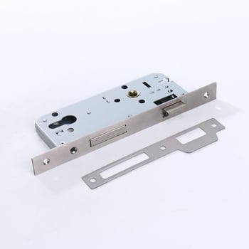 Tijelo brave 8545 – za unutarnja drvena vrata i vrata od aluminijske legure; panel: nehrđajući čelik 201; jezičak kvadratni od zinkove legure; težina: 460 g; stil: moderni minimalistički