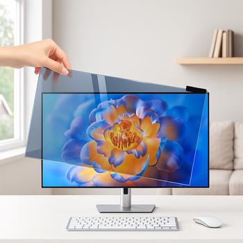 Számítógép kijelzővédő – anti-kékfény, HD átláthatóság, anti-radiáció, laptop és asztali PC-hez, OEM feldolgozás