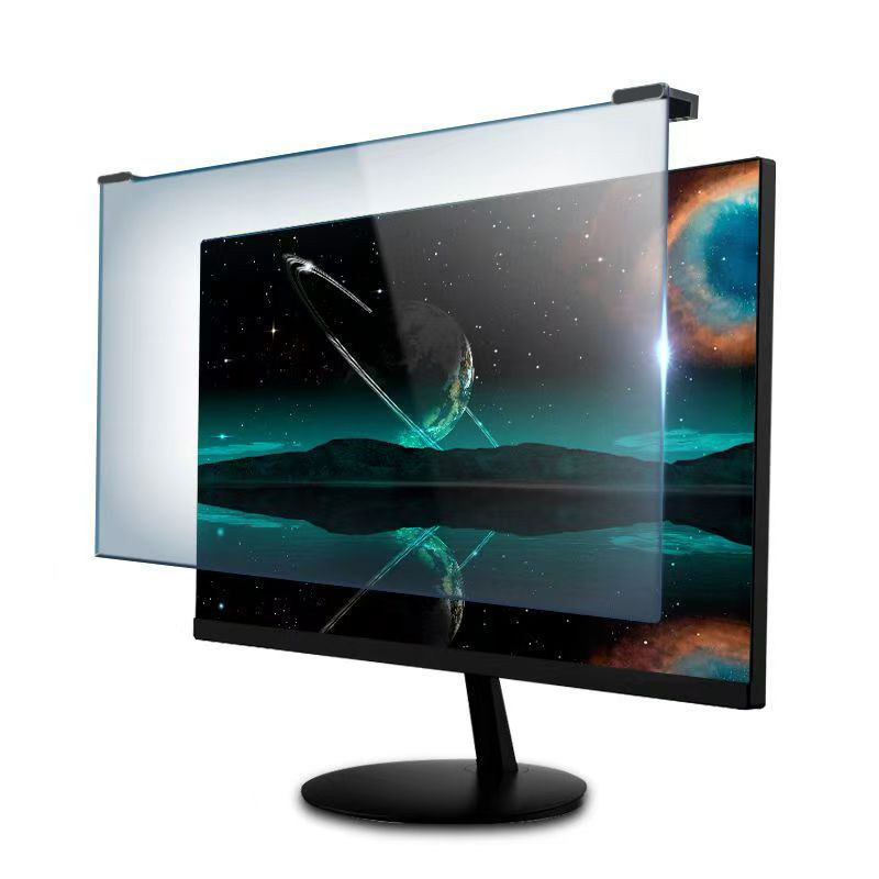 Számítógép kijelzővédő – anti-kékfény, HD átláthatóság, anti-radiáció, laptop és asztali PC-hez, OEM feldolgozás
