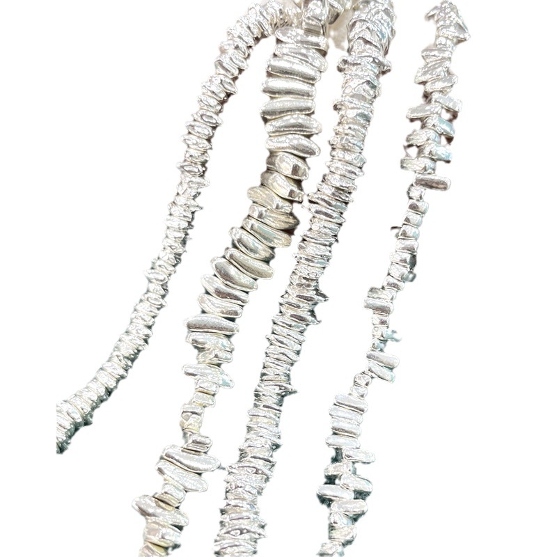 Accesorii: argint 925, mărgele libere, stil baroc, placare electroplatinare