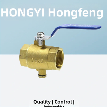 Teplomerný guľový ventil, guľový typ, ručné ovládanie, priama cesta, voda/vzduch, priemyselný