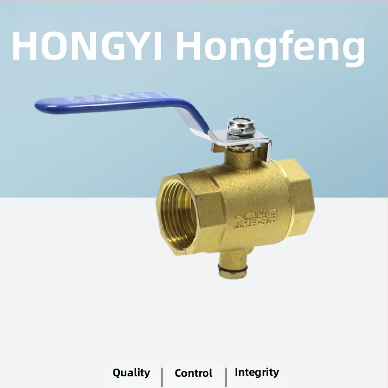 Teplomerný guľový ventil, guľový typ, ručné ovládanie, priama cesta, voda/vzduch, priemyselný