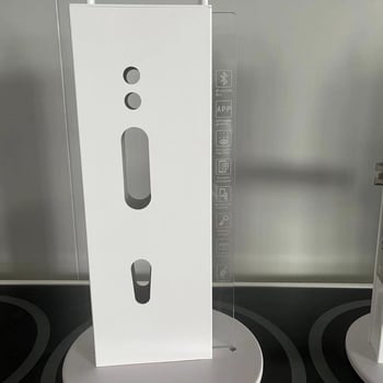 Βάση προβολής για ηλεκτρονικό κλείδωμα με αποτυπώματα • αλουμινένιο κράμα • μοντέλο LZ-Z5 • βάρος 1 kg • μοντέρνος μινιμαλιστικός σχεδιασμός