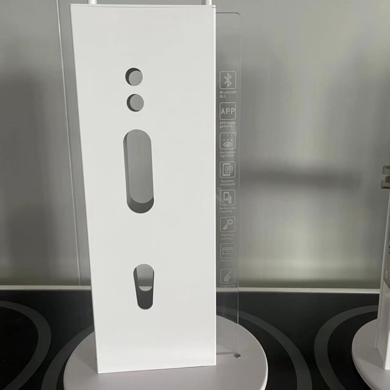 Βάση προβολής για ηλεκτρονικό κλείδωμα με αποτυπώματα • αλουμινένιο κράμα • μοντέλο LZ-Z5 • βάρος 1 kg • μοντέρνος μινιμαλιστικός σχεδιασμός