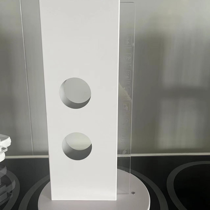 Βάση προβολής για ηλεκτρονικό κλείδωμα με αποτυπώματα • αλουμινένιο κράμα • μοντέλο LZ-Z5 • βάρος 1 kg • μοντέρνος μινιμαλιστικός σχεδιασμός