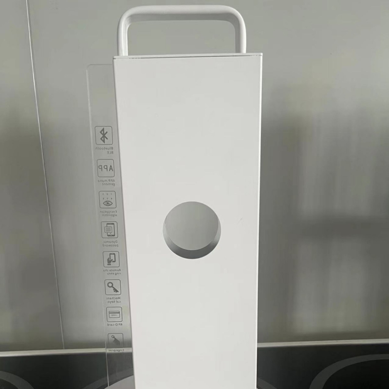 Βάση προβολής για ηλεκτρονικό κλείδωμα με αποτυπώματα • αλουμινένιο κράμα • μοντέλο LZ-Z5 • βάρος 1 kg • μοντέρνος μινιμαλιστικός σχεδιασμός