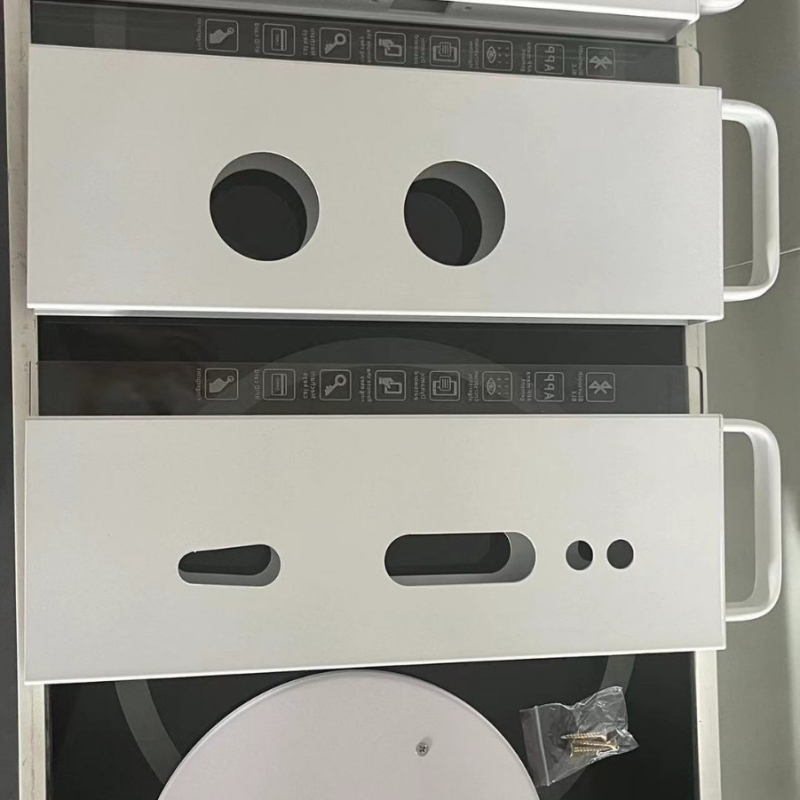 Βάση προβολής για ηλεκτρονικό κλείδωμα με αποτυπώματα • αλουμινένιο κράμα • μοντέλο LZ-Z5 • βάρος 1 kg • μοντέρνος μινιμαλιστικός σχεδιασμός