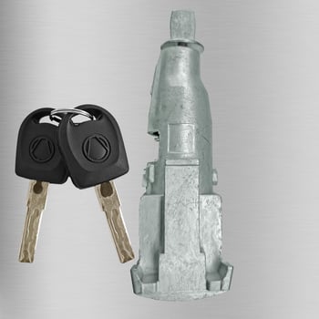 Κύλινδρος κλειδώματος πόρτας - κράμα ψευδαργύρου, 185 g, 2 κλειδιά, μοντέλα 1Z0837167C / 6Y0898167E | Happy key