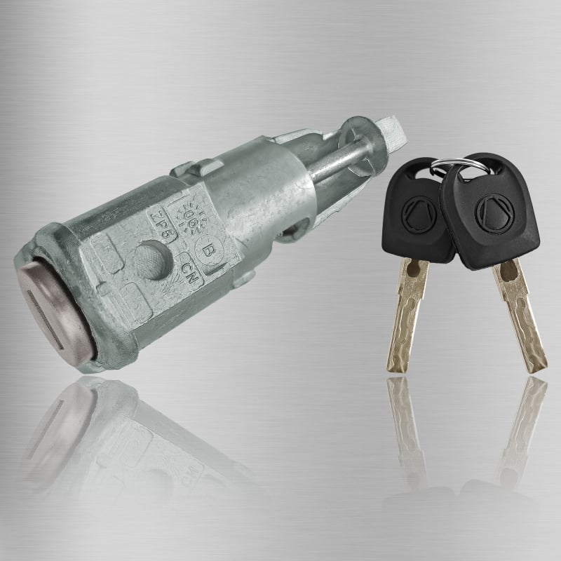 Κύλινδρος κλειδώματος πόρτας - κράμα ψευδαργύρου, 185 g, 2 κλειδιά, μοντέλα 1Z0837167C / 6Y0898167E | Happy key