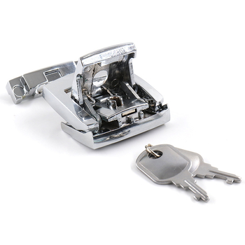Brava za aluminijske futrole: četvrtasta brava s ključem, legura Dafang, model A1133, marka Tujin, namijenjeno aluminijskim futrolama, kozmetičkim kutijama i kutijama za alat, težina 94.2 g