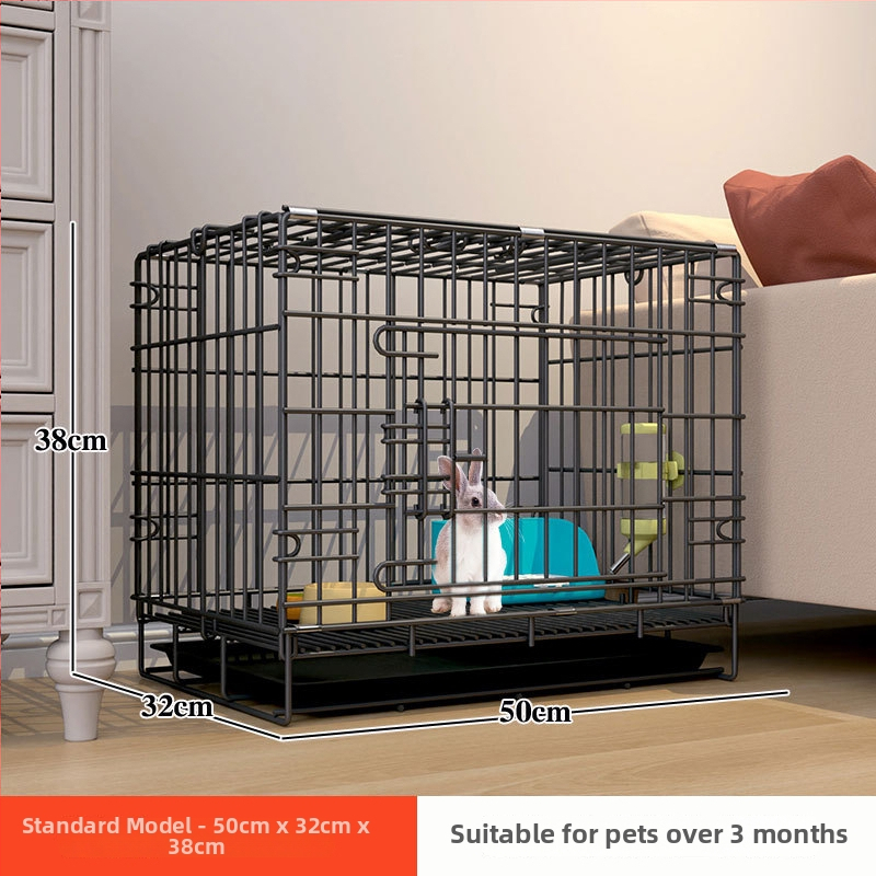 Κλουβί για κουνέλια – μεταλλικό πλέγμα, καταφύγιο για κατοικίδια, χωρίς εισαγωγή