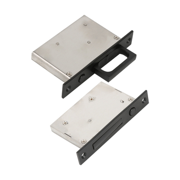 Huiyalong Skrivena kvaka za vrata – nehrđajući čelik, skrivena kvaka s push-pull mehanizmom, model: Press Elastic Hidden Door Handle, stil: moderni minimalizam