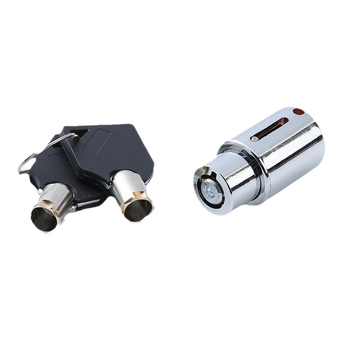 Automata záróhenger – cinkötvözet, lopás elleni, modell 8005, modern minimalist stílus; alkalmazás: nyomó típusú záróhenger és korongzár; márka: Jiajie.