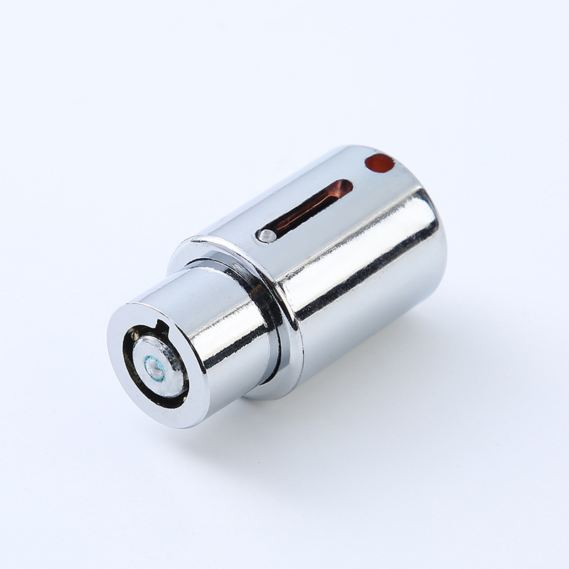 Automata záróhenger – cinkötvözet, lopás elleni, modell 8005, modern minimalist stílus; alkalmazás: nyomó típusú záróhenger és korongzár; márka: Jiajie.