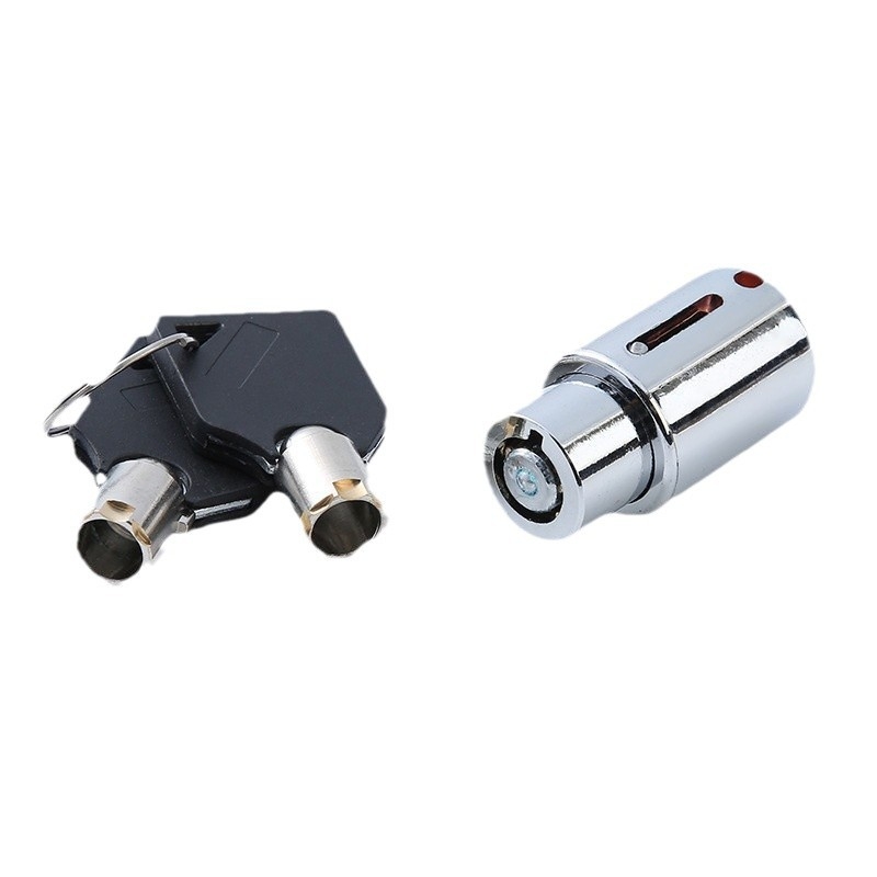 Automata záróhenger – cinkötvözet, lopás elleni, modell 8005, modern minimalist stílus; alkalmazás: nyomó típusú záróhenger és korongzár; márka: Jiajie.