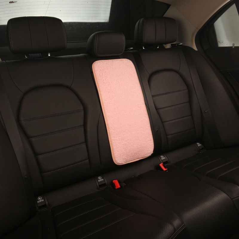 Заден централен подлакътник — плюшена полиестерова подложка, универсална, Cow mom craft, персонализируема