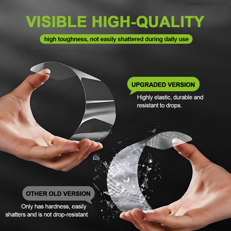 Staklena zaštita zaslona od kaljenog stakla za iPhone 11–14 Pro/Max – otporna na udarce, montaža bez prašine