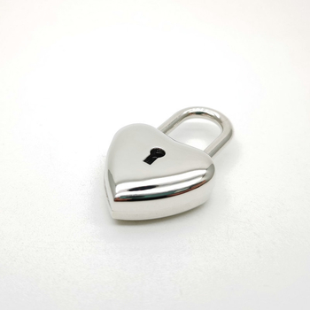 Szív alakú zár, 102-es modell, Hongjun, kifejezetten táskákhoz, poggyászokhoz és irodai kellékekhez