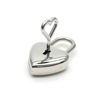 Szív alakú zár, 102-es modell, Hongjun, kifejezetten táskákhoz, poggyászokhoz és irodai kellékekhez