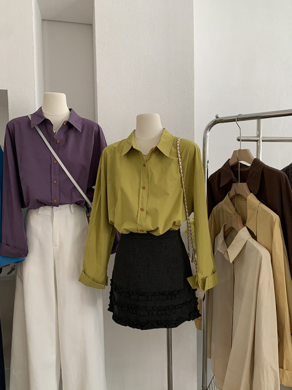 Ing galléros, egysoros záródás, hosszú ujjú, laza szabású, középméret hossz