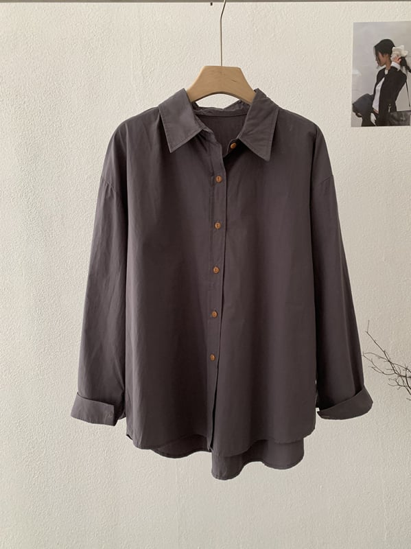 Ing galléros, egysoros záródás, hosszú ujjú, laza szabású, középméret hossz