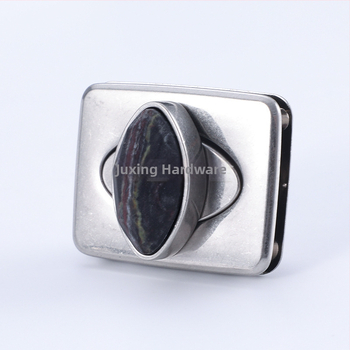 Női táskákhoz készült ötvözetből készült forgózár, resinbe ágyazott zár, testreszabható