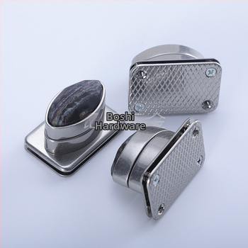 Női táskákhoz készült ötvözetből készült forgózár, resinbe ágyazott zár, testreszabható