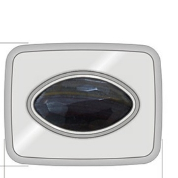 Női táskákhoz készült ötvözetből készült forgózár, resinbe ágyazott zár, testreszabható