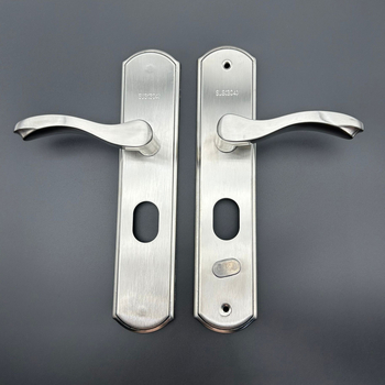 Bejárati ajtó kilincs zár – 304 rozsdamentes acél, modell 906, Superior márka