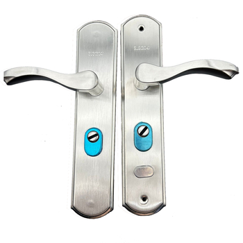 Bejárati ajtó kilincs zár – 304 rozsdamentes acél, modell 906, Superior márka