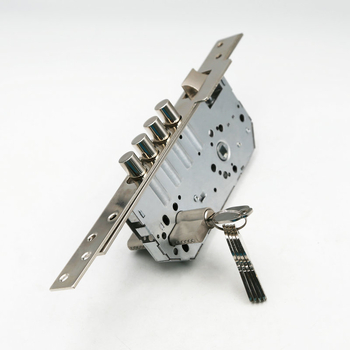 Zártest cilinderes zárhoz, 304 rozsdamentes acélból, modell 8540, biztonsági, irodai és lakásajtókhoz