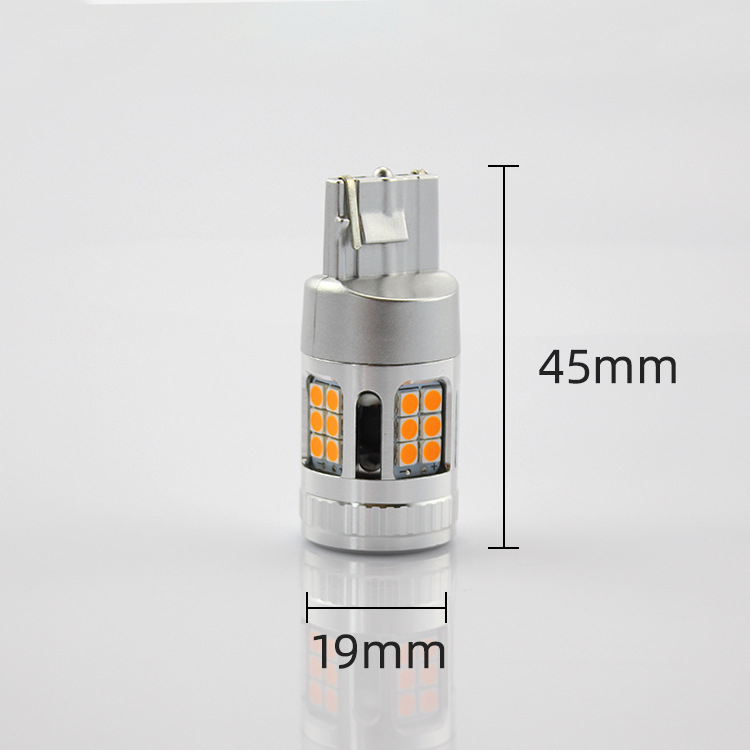 Bear light LED pokazivač automobila za T20 1156/7440, 27W, 10-30V, 3030 LED, s ventilatorom