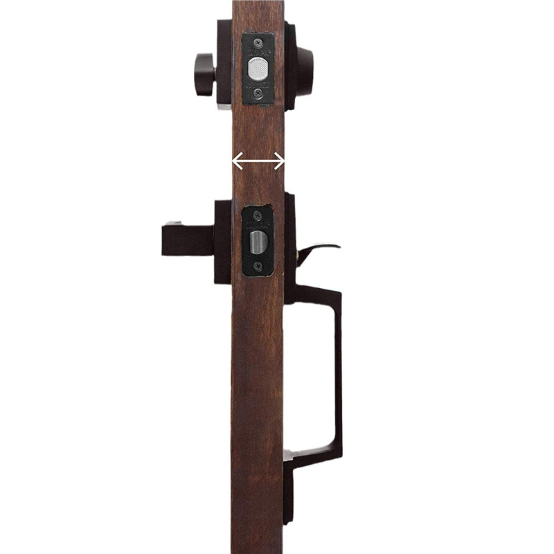 HMD mehanička brava za unutarnja vrata od cinkove legure, moderan minimalistički dizajn, pogodna za sobu/spavaću sobu/stan (Model HMD)