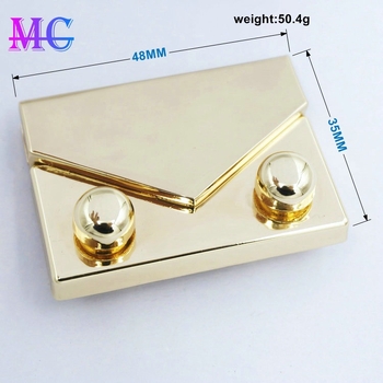 Brava za torbe i kožne artikle, model Lock, marka Mingcheng Hardware, materijal cinkova legura