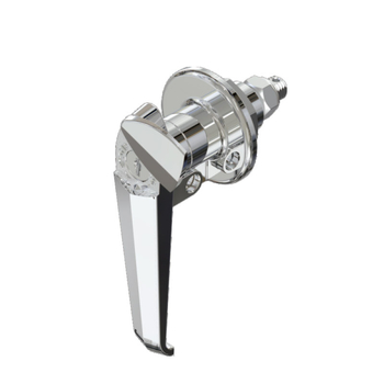 Yeeka ipari szekrényzár kontúr hengerrrel, modell 1316-xx-30, cink ötvözet, alkalmas ipari szekrényekhez és kapcsolótáblákhoz, modern minimál stílus