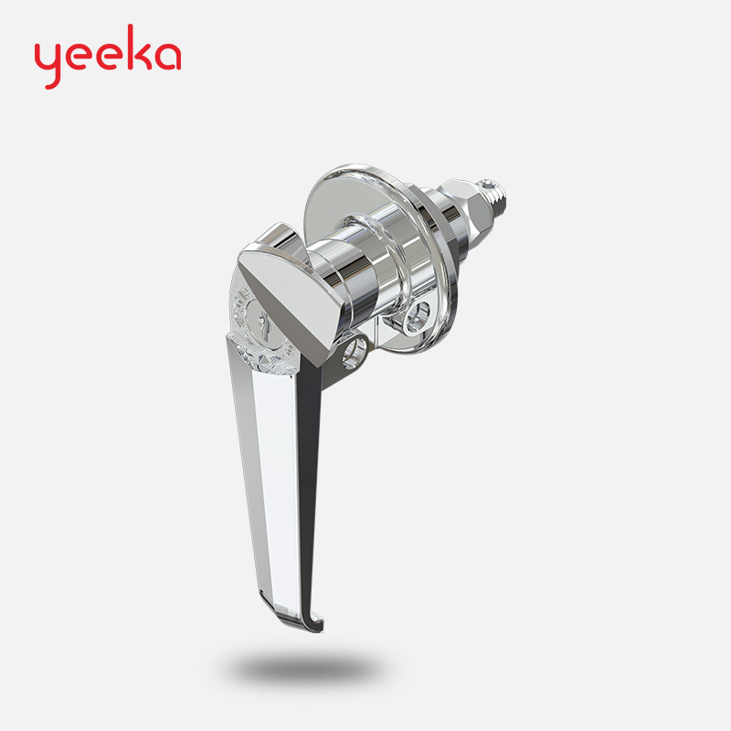 Yeeka ipari szekrényzár kontúr hengerrrel, modell 1316-xx-30, cink ötvözet, alkalmas ipari szekrényekhez és kapcsolótáblákhoz, modern minimál stílus