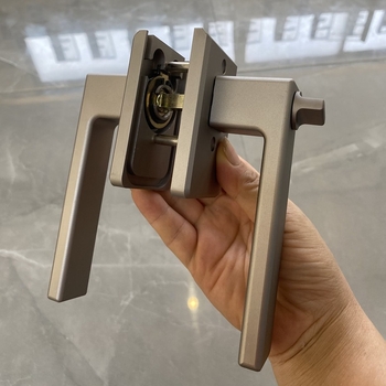 Lifan unutarnja kvaka za vrata s mehanizmom zaključavanja, aluminij, model 32-140, moderni minimalistički stil
