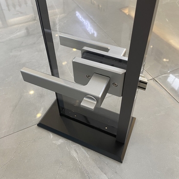 Lifan unutarnja kvaka za vrata s mehanizmom zaključavanja, aluminij, model 32-140, moderni minimalistički stil