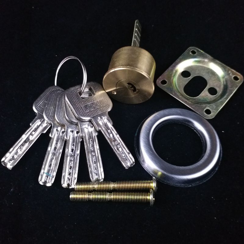 Vanjski cilindar za zaključavanje – model External lock head; Materijal: bakar; Primjena: vanjska vrata, garaža; Težina: 0.25 kg; Marca Ming Baocheng