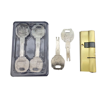 Cilindar za zaključavanje za sigurnosna vrata, tijelo od legure, kućište od cinkove legure, bakreno jezgro, moderan minimalistički stil