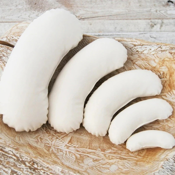 Set de 5 accesorii foto pentru nou-născuți, pernă în formă de semilună pentru poziționare, poliester, 100 g