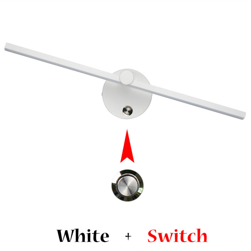 Επιτοίχιο φωτιστικό LED με αλουμινένιο κάλυμμα και σώμα από ρητίνη, 85-265V