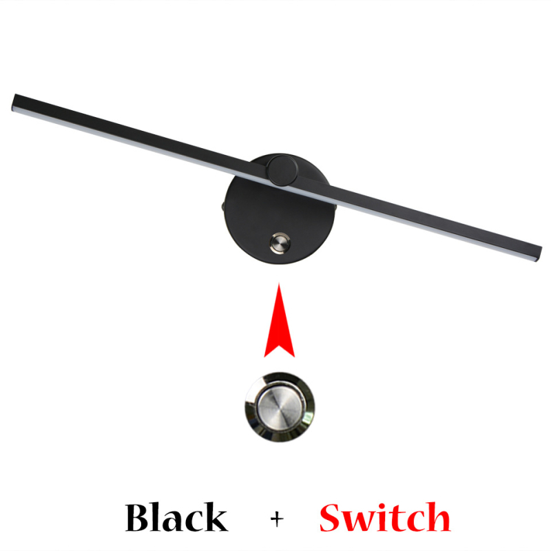 Επιτοίχιο φωτιστικό LED με αλουμινένιο κάλυμμα και σώμα από ρητίνη, 85-265V