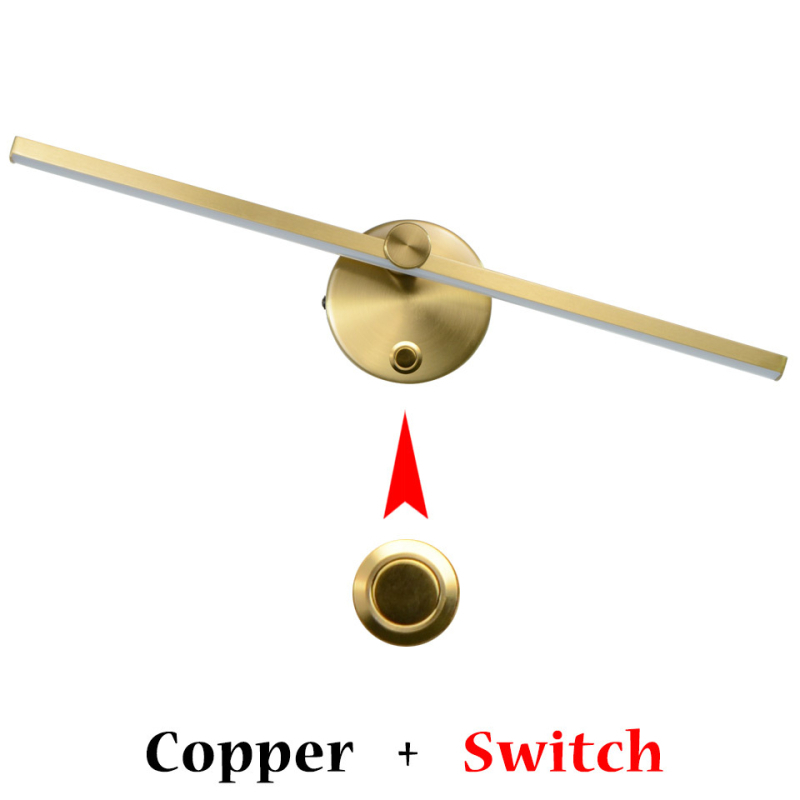 Επιτοίχιο φωτιστικό LED με αλουμινένιο κάλυμμα και σώμα από ρητίνη, 85-265V
