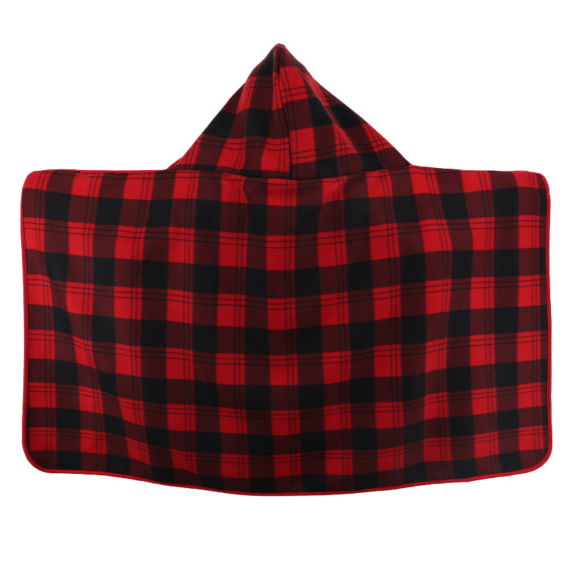 Šal-flanel deka s kariranim uzorkom, mikrovlakno, skandinavski stil, za sve sezone