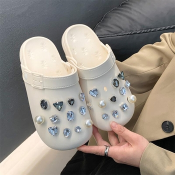 Crocs kiegészítők szandálokhoz — Xiaosendou virágos cipő dekoráció, egész évben (nyár, tavasz, ősz, tél)