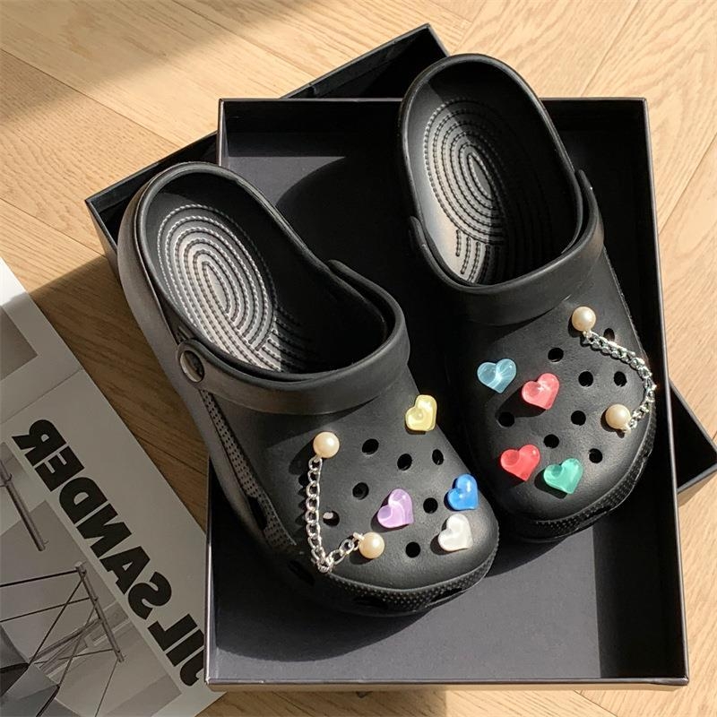 Crocs kiegészítők szandálokhoz — Xiaosendou virágos cipő dekoráció, egész évben (nyár, tavasz, ősz, tél)