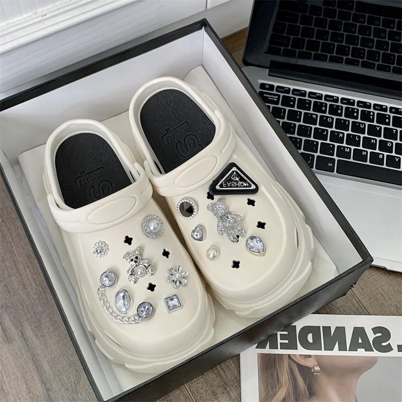 Crocs kiegészítők szandálokhoz — Xiaosendou virágos cipő dekoráció, egész évben (nyár, tavasz, ősz, tél)