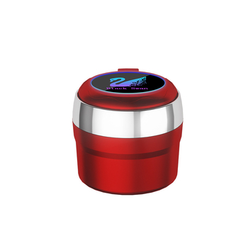 Inteligentna pepeljara za automobil s RGB dišućim svjetlom, ABS/keramika, modeli Y12/Y13, težina 275 g/175 g, mogućnost prilagodbe