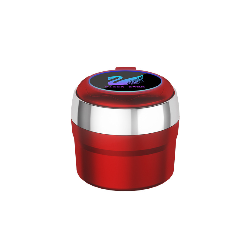 Inteligentna pepeljara za automobil s RGB dišućim svjetlom, ABS/keramika, modeli Y12/Y13, težina 275 g/175 g, mogućnost prilagodbe